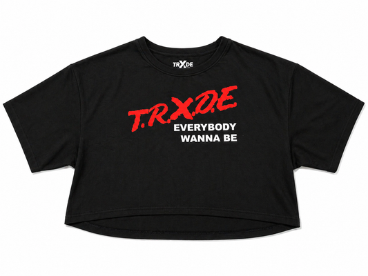 "XXXXX" OVERSIZED CROP TOP
