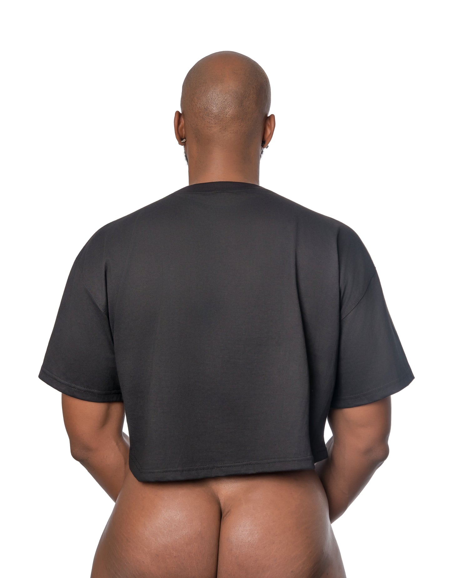"XXXXX" OVERSIZED CROP TOP